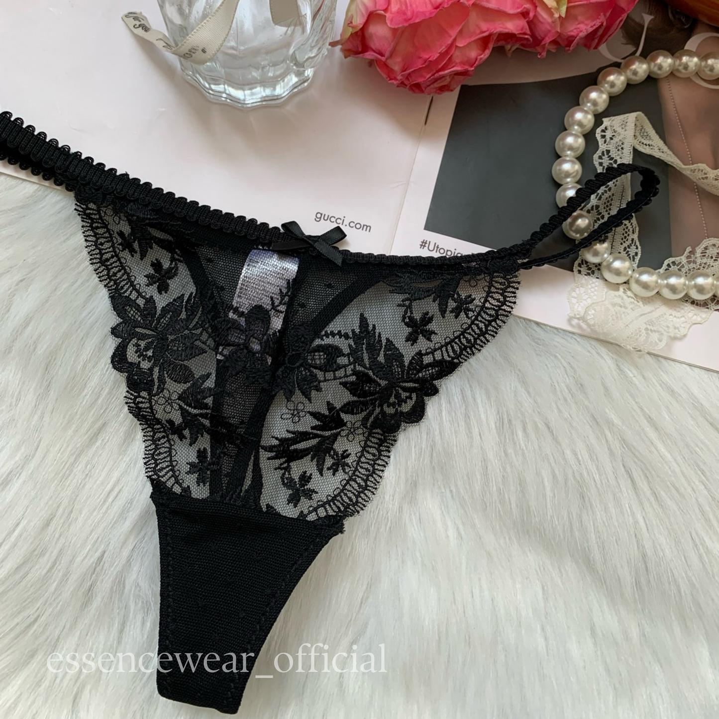 Amelia Lace Thong